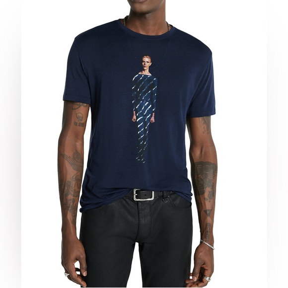 John Varvatos Bowie Tee. Size XL. NWT - Picture 1 of 10